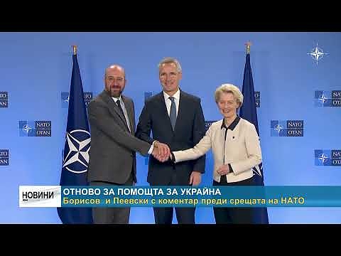 Отново за помощта за Украйна: Борисов  и Пеевски с коментар преди срещата на НАТО