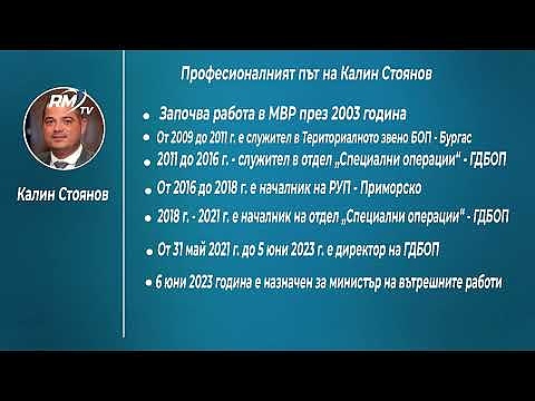 Професионалният път на Калин Стоянов