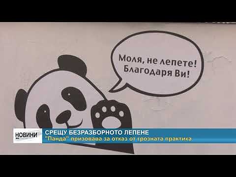 Срещу безразборното лепене: \"Панда\" призовава за отказ от грозната практика 