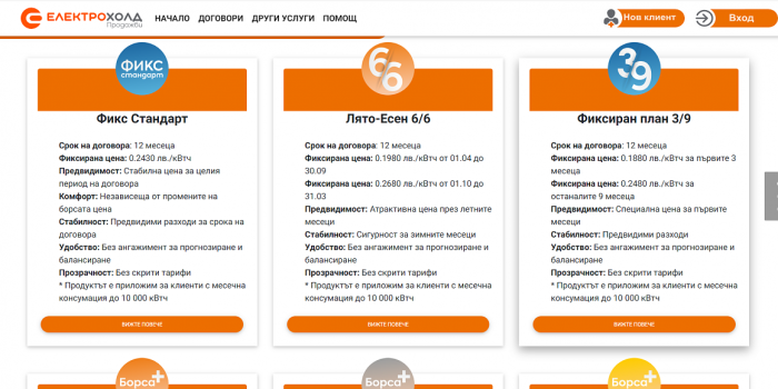 Общи условия на договорите за електроснабдяване