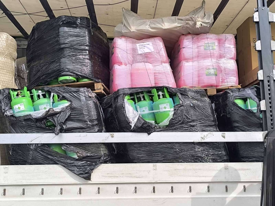 Откриха 4 тона контрабанден хладилен агент на МП Капитан Андреево