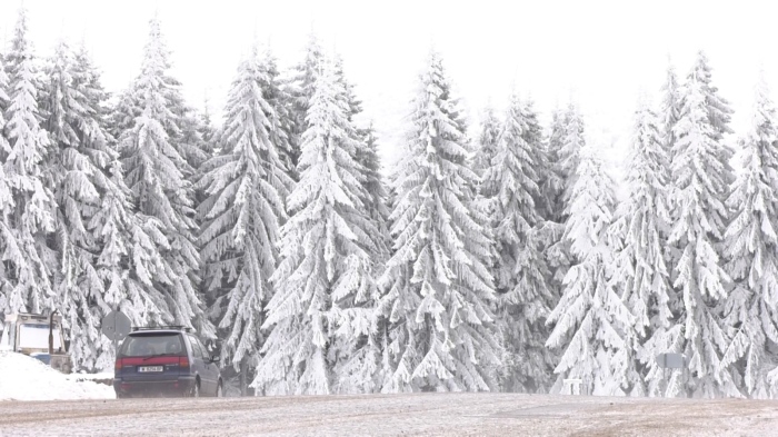 Сняг на прохода Петрохан: Жълт и оранжев код за дъжд и вятър в 10 области