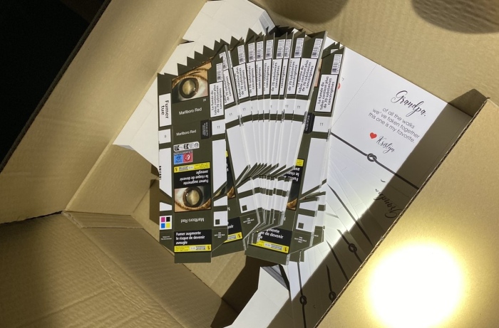 Установиха заготовки за над 1 млн. кутии за цигари в товарен автомобил