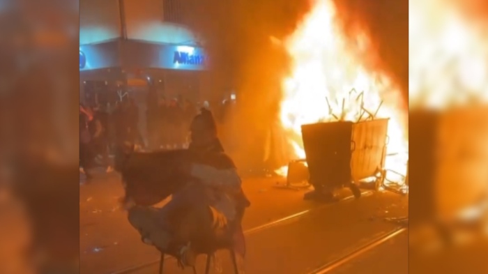 Задържаните за размириците в София: Съдът иска за петима \