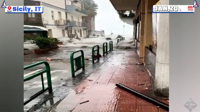 Заради бурята \"Хари\": Италия обяви извънредно положение